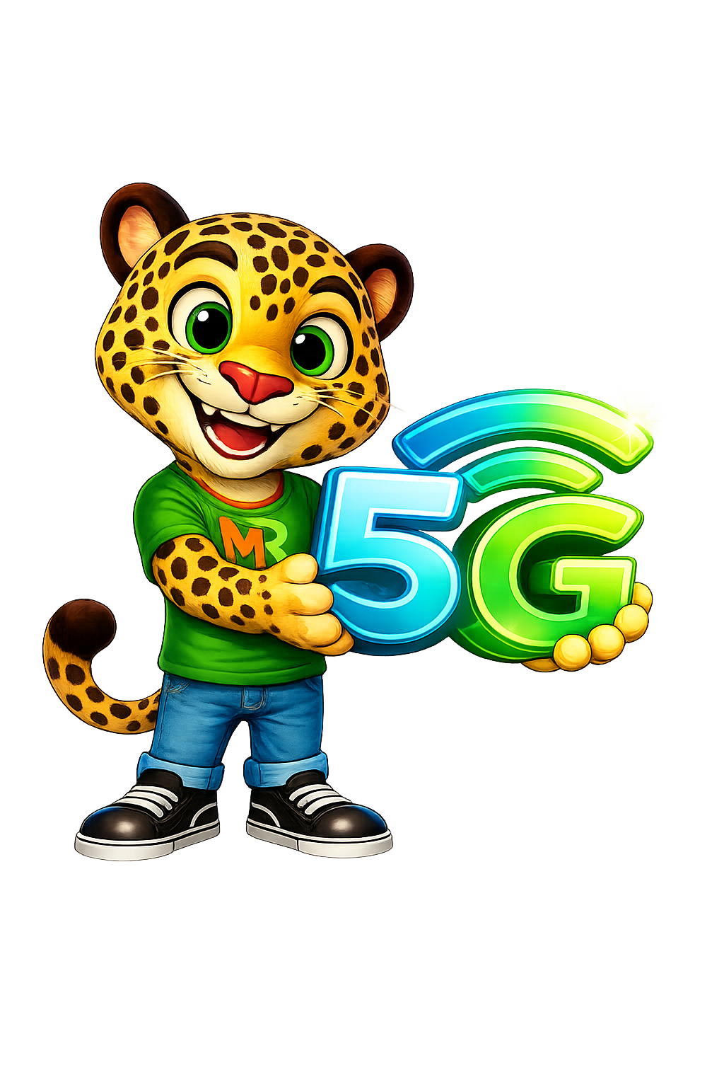 Mascote Mr Johar 5G